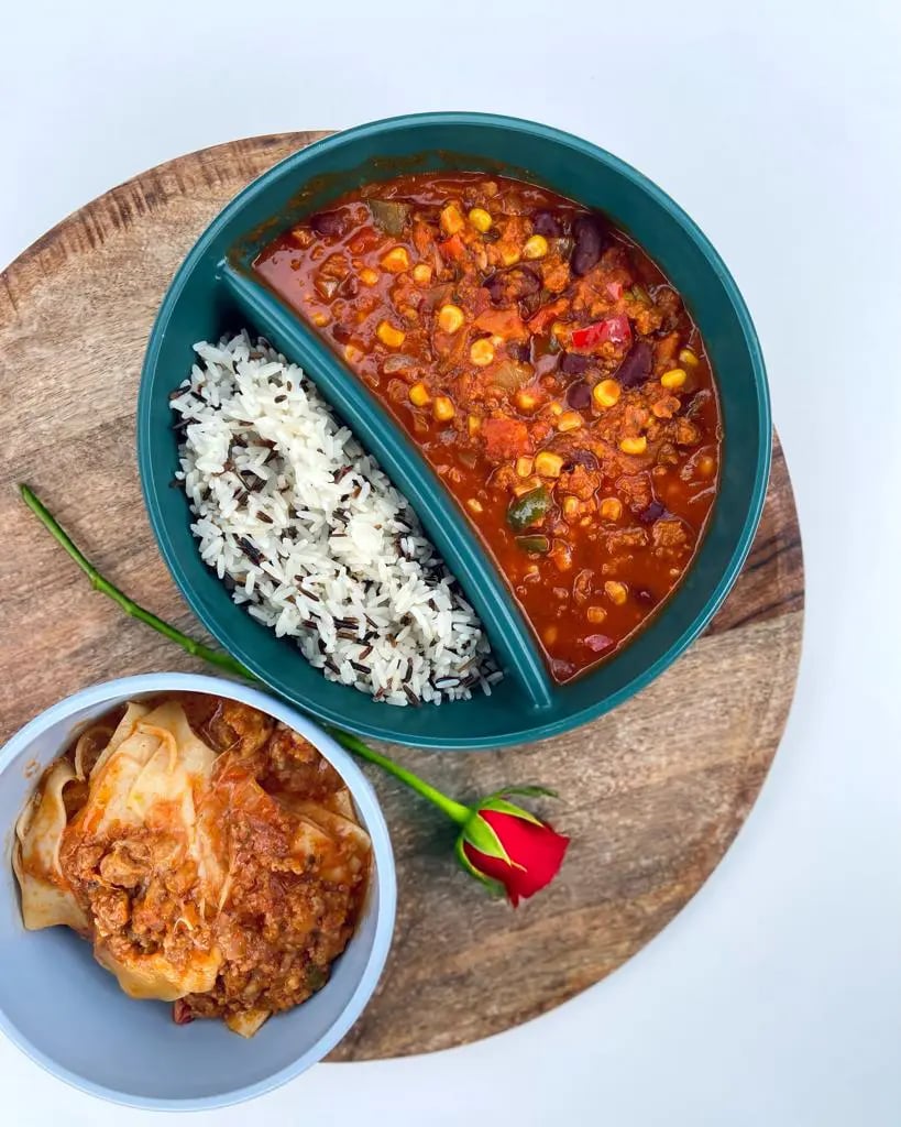 Consume in reusable packaging